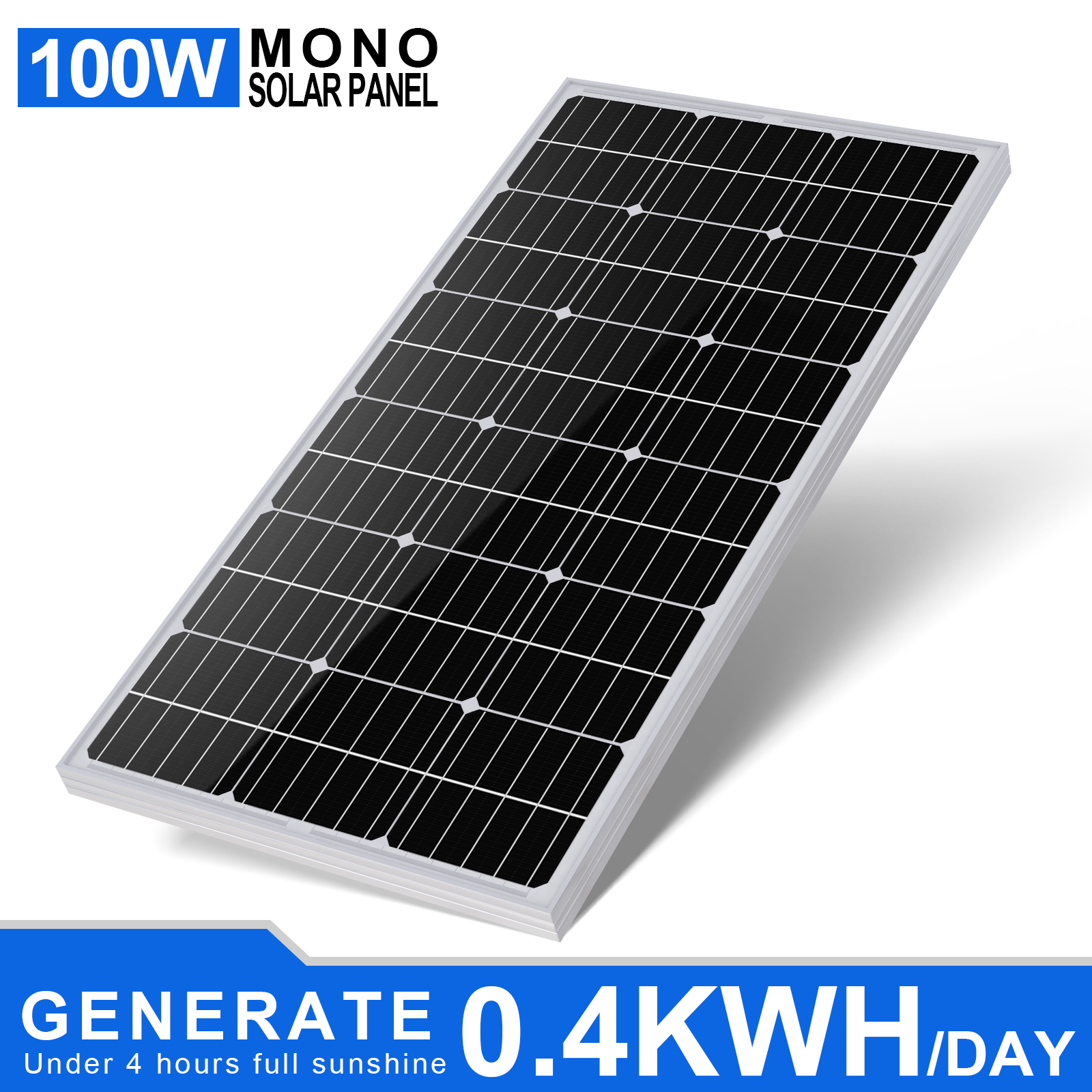 12 Volt Monocrystalline Solar Panel For Off-grid