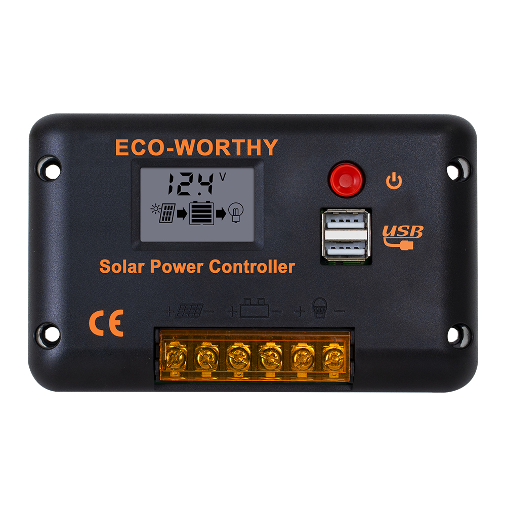 PWM LCD Display Solar Charge Controller
