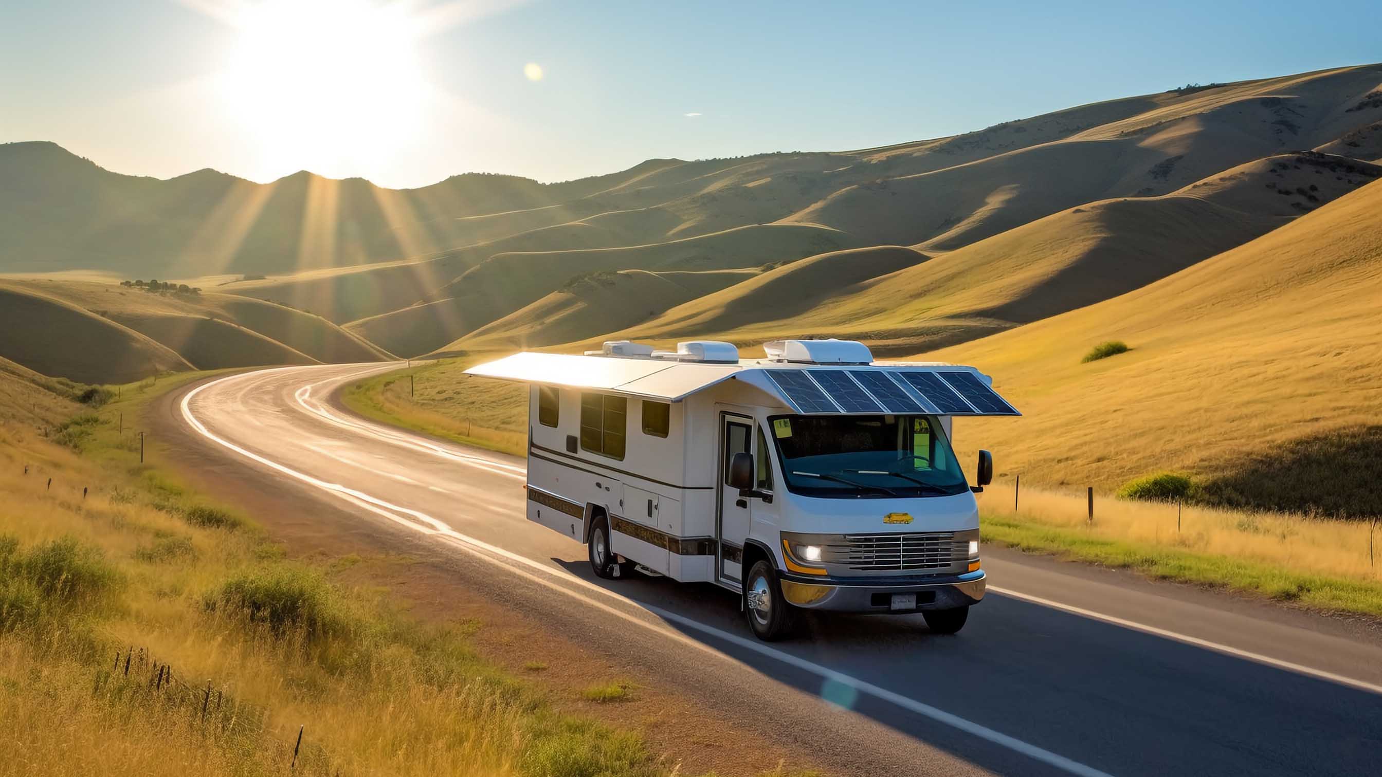 The application of new solar energy in RV
